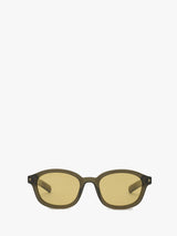 Flatlist - Theo Crystal Olive / Smoked Olive Lens in Crystal Olive / Smoked Olive Lens