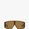 Flatlist - John Jovino Crystal Brown / Solid Brown Lens in Crystal Brown / Solid Brown Lens