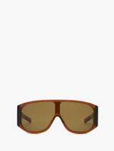 Flatlist - John Jovino Crystal Brown / Solid Brown Lens in Crystal Brown / Solid Brown Lens