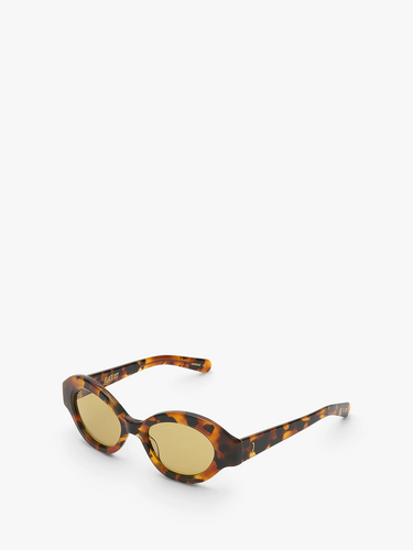 Flatlist - Marge Sunglasses in Classic Havana and Smoked Olive Lens