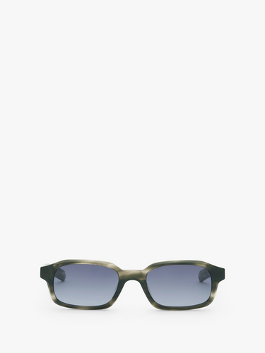 Flatlist - Hanky Sunglasses in Grey Havana and Smoke Gradient Lens