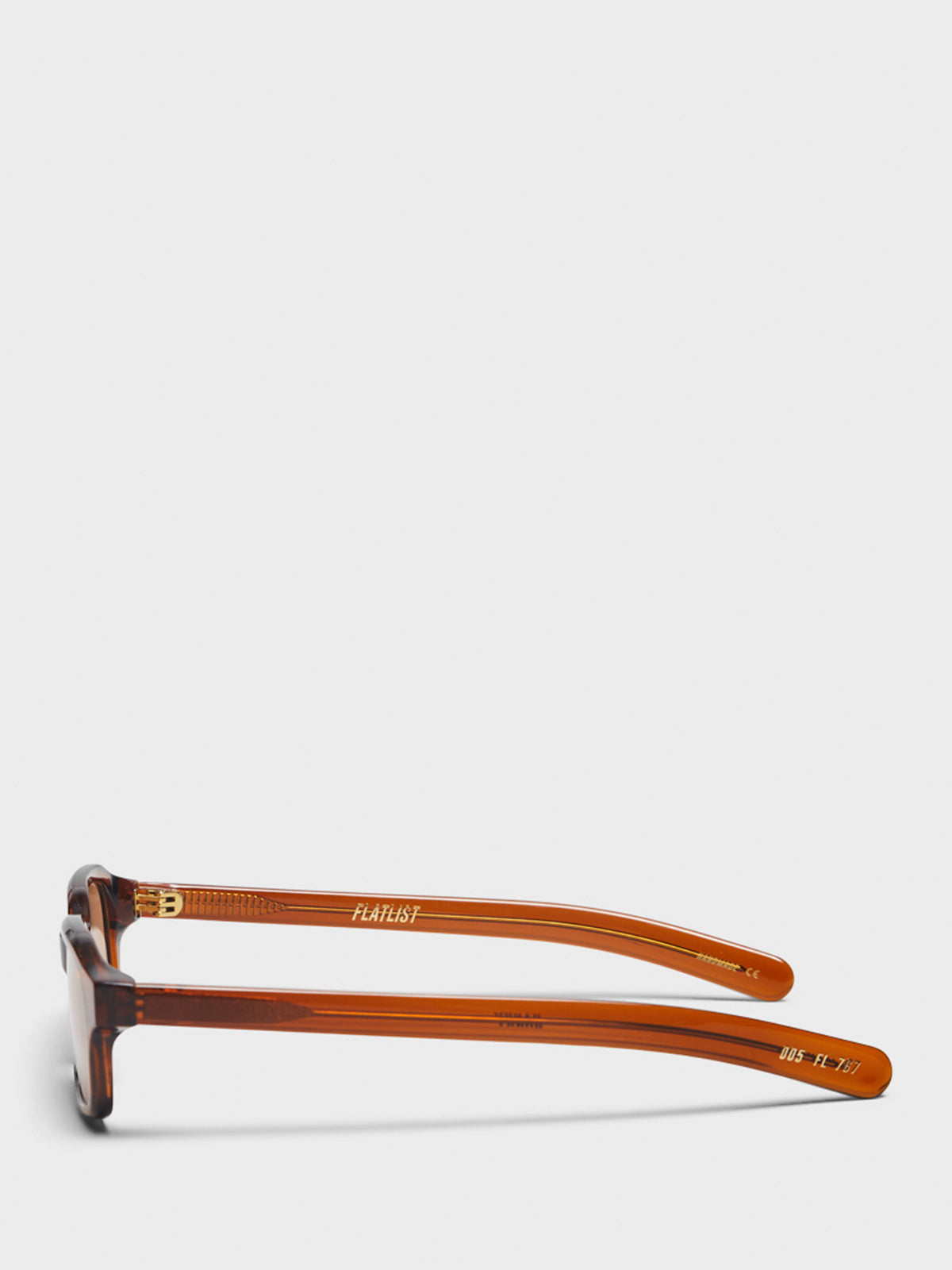 Hanky Sunglasses in Crystal Brown and Brown Lens