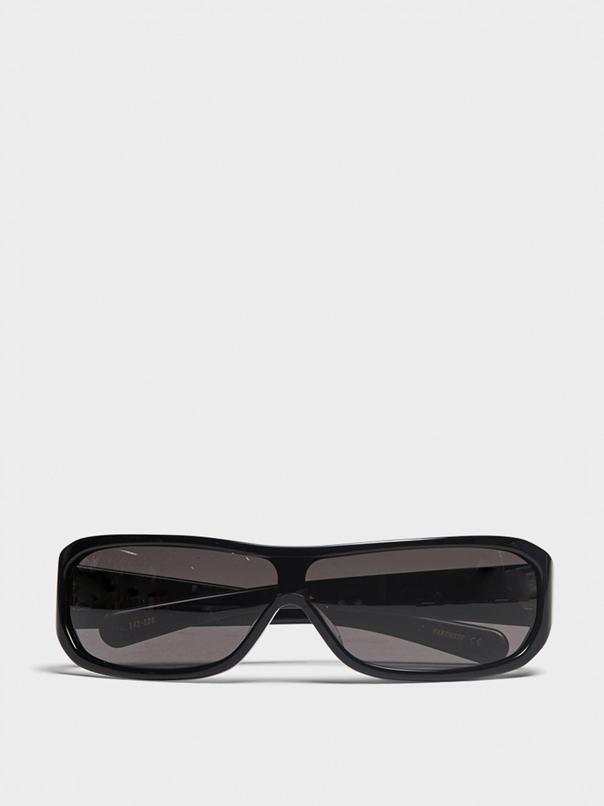 Zoe Sunglasses in Solid Black with Solid Black Lens