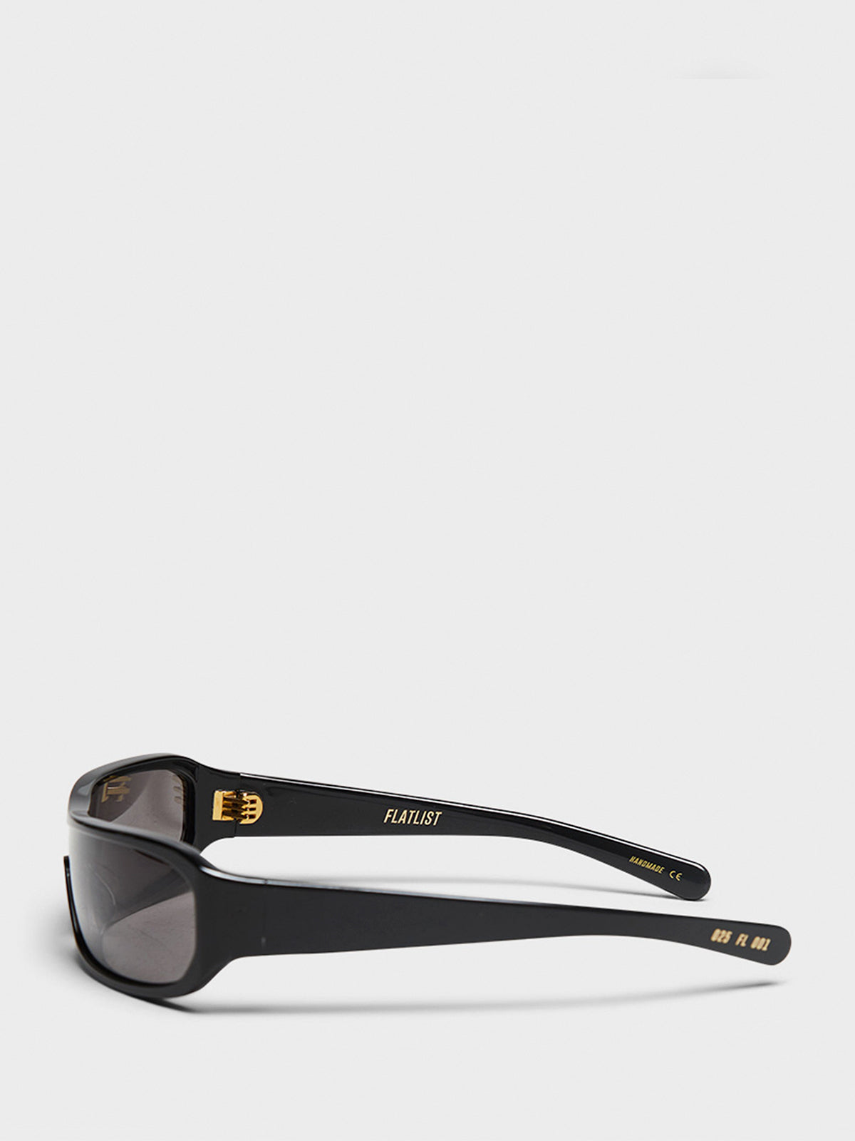 Zoe Sunglasses in Solid Black with Solid Black Lens