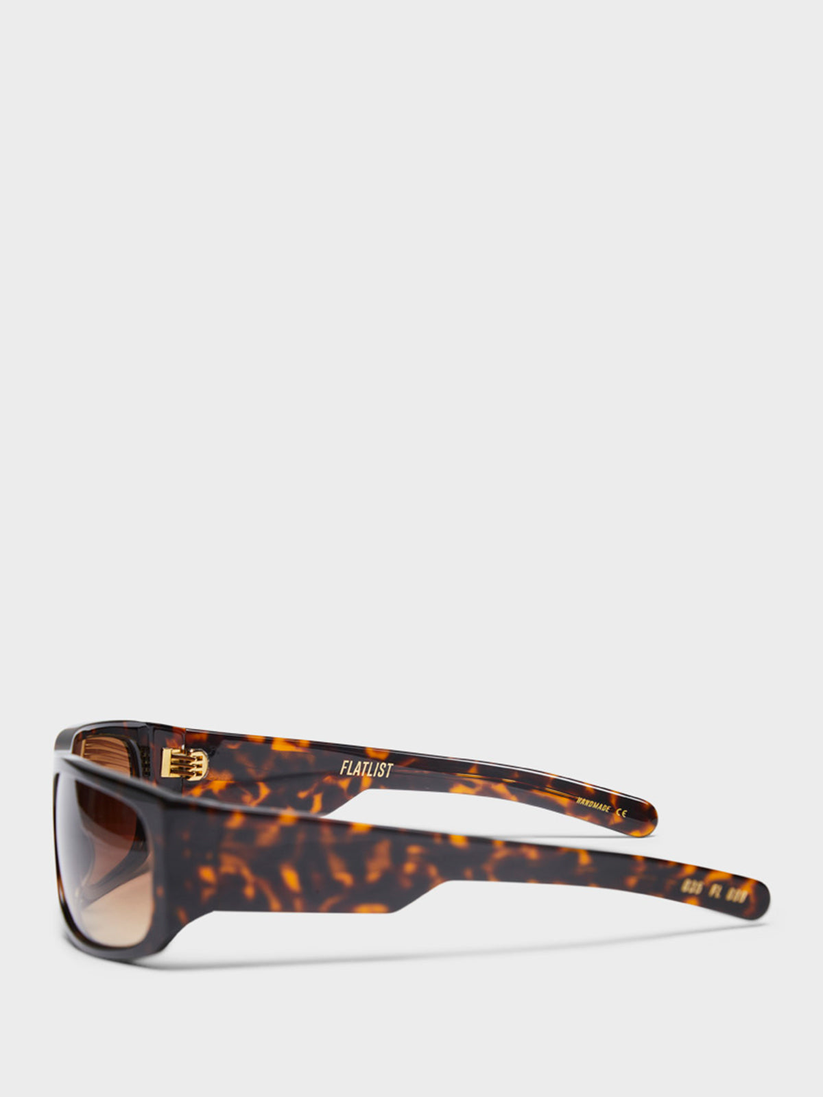 April Sunglasses in Brown and Brown Gradient Lens