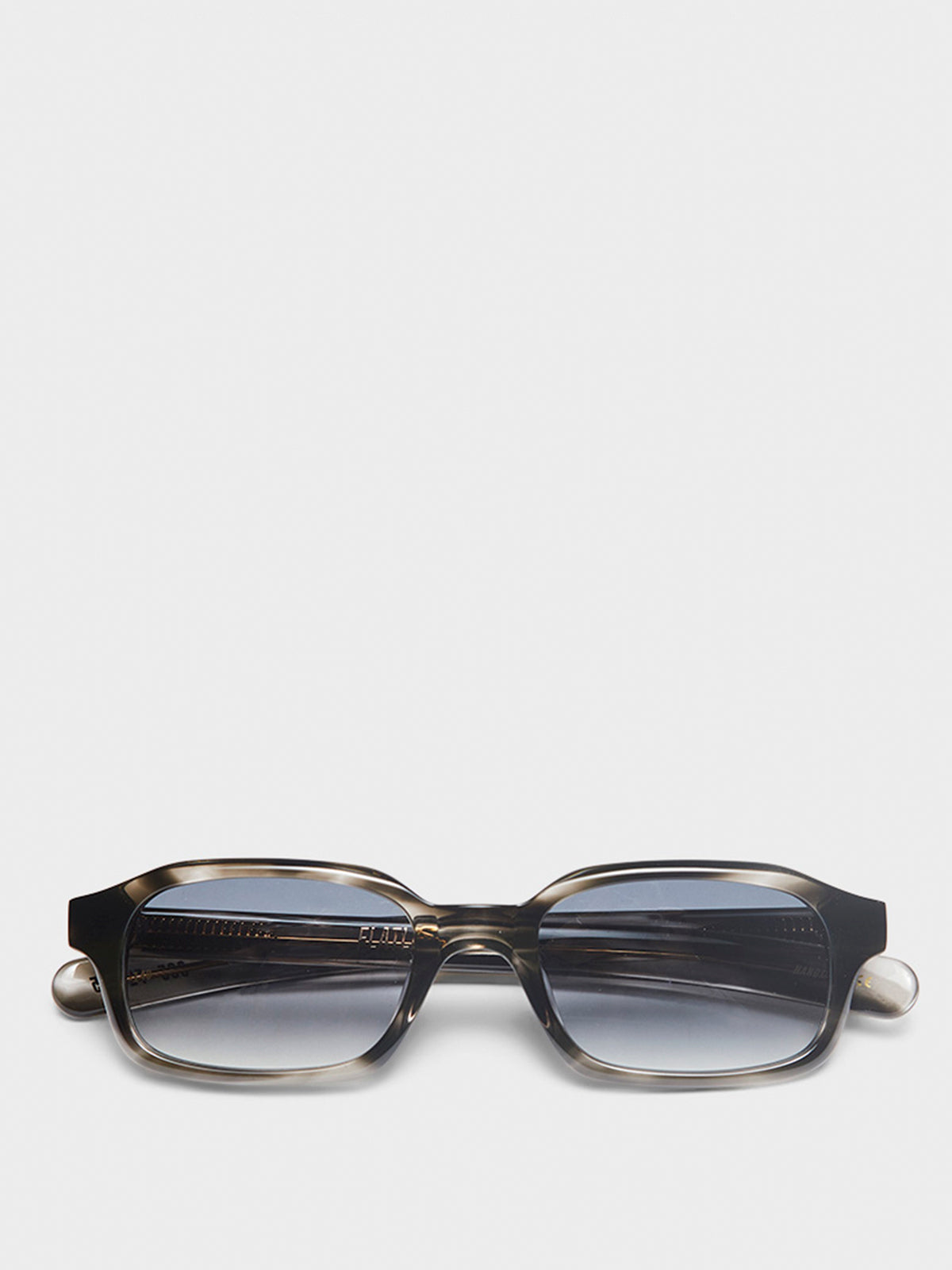 Flatlist - Hanky Sunglasses in Grey with a Blue Lens