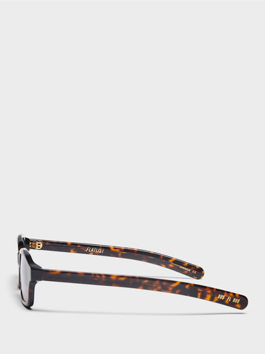 Flatlist - Hanky Sunglasses in Dark Tortoise and Brown Gradient