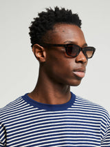Flatlist - Clint Sunglasses in Dark Tortoise and Brown Gradient Lens