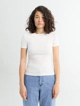 FLORE FLORE - Car Tee in White