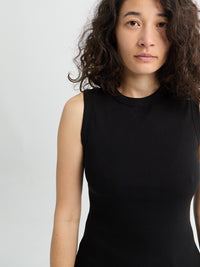 FLORE FLORE - Esmé Tank in Black