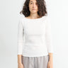 FLORE FLORE - Steffi Tee in White