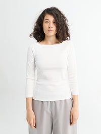 FLORE FLORE - Steffi Tee in White
