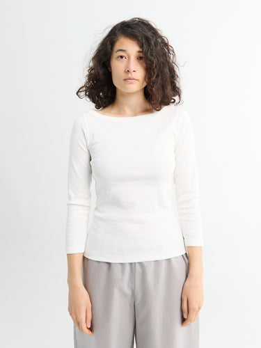 FLORE FLORE - Steffi Tee in White