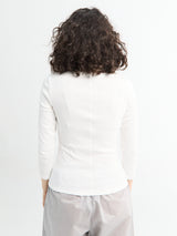 FLORE FLORE - Steffi Tee in White