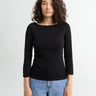 FLORE FLORE - Steffi Tee in Black