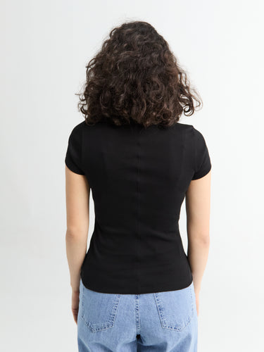FLORE FLORE - Car Baby Tee in Black