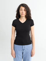 FLORE FLORE - Jill Baby Tee in Black