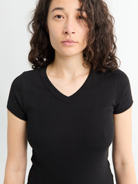 FLORE FLORE - Jill Baby Tee in Black