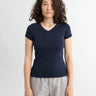 FLORE FLORE - Jill Baby Tee in Navy