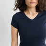 FLORE FLORE - Jill Baby Tee in Navy
