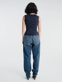 FLORE FLORE - Dewi Tank in Navy