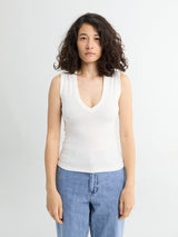 FLORE FLORE - Dewi Tank in White