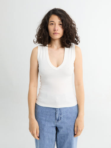 FLORE FLORE - Dewi Tank in White