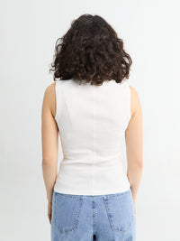 FLORE FLORE - Dewi Tank in White