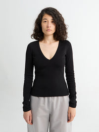FLORE FLORE - Dewi Longsleeve in Black