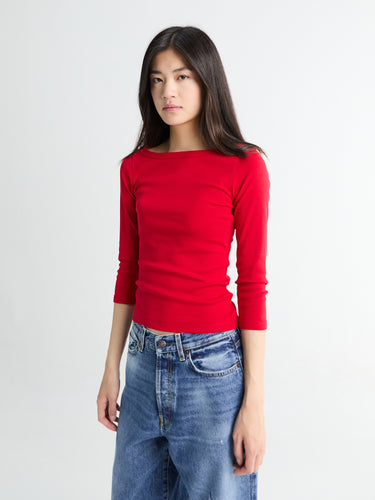 FLORE FLORE - Steffi Tee in Apple
