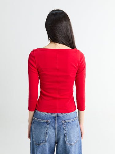 FLORE FLORE - Steffi Tee in Apple