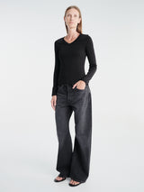 FLORE FLORE - Jill Longsleeve in Black