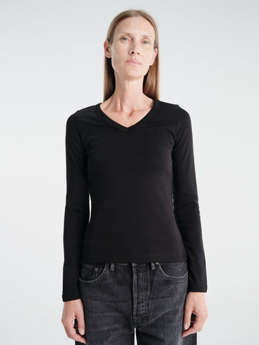 FLORE FLORE - Jill Longsleeve in Black