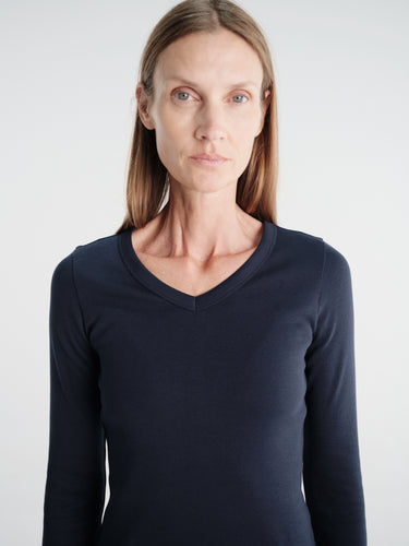 FLORE FLORE - Jill Longsleeve in Navy