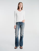 FLORE FLORE - Jill Longsleeve in White