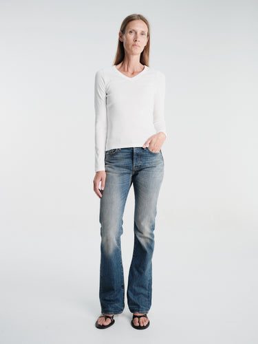 FLORE FLORE - Jill Longsleeve in White