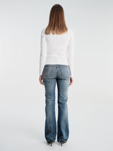 FLORE FLORE - Jill Longsleeve in White
