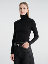 FLORE FLORE - Dinah Turtleneck in Black