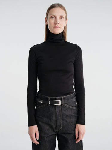 FLORE FLORE - Dinah Turtleneck in Black