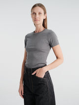 FLORE FLORE - Car Tee in Melee Grey