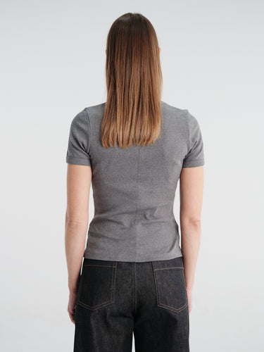 FLORE FLORE - Car Tee in Melee Grey