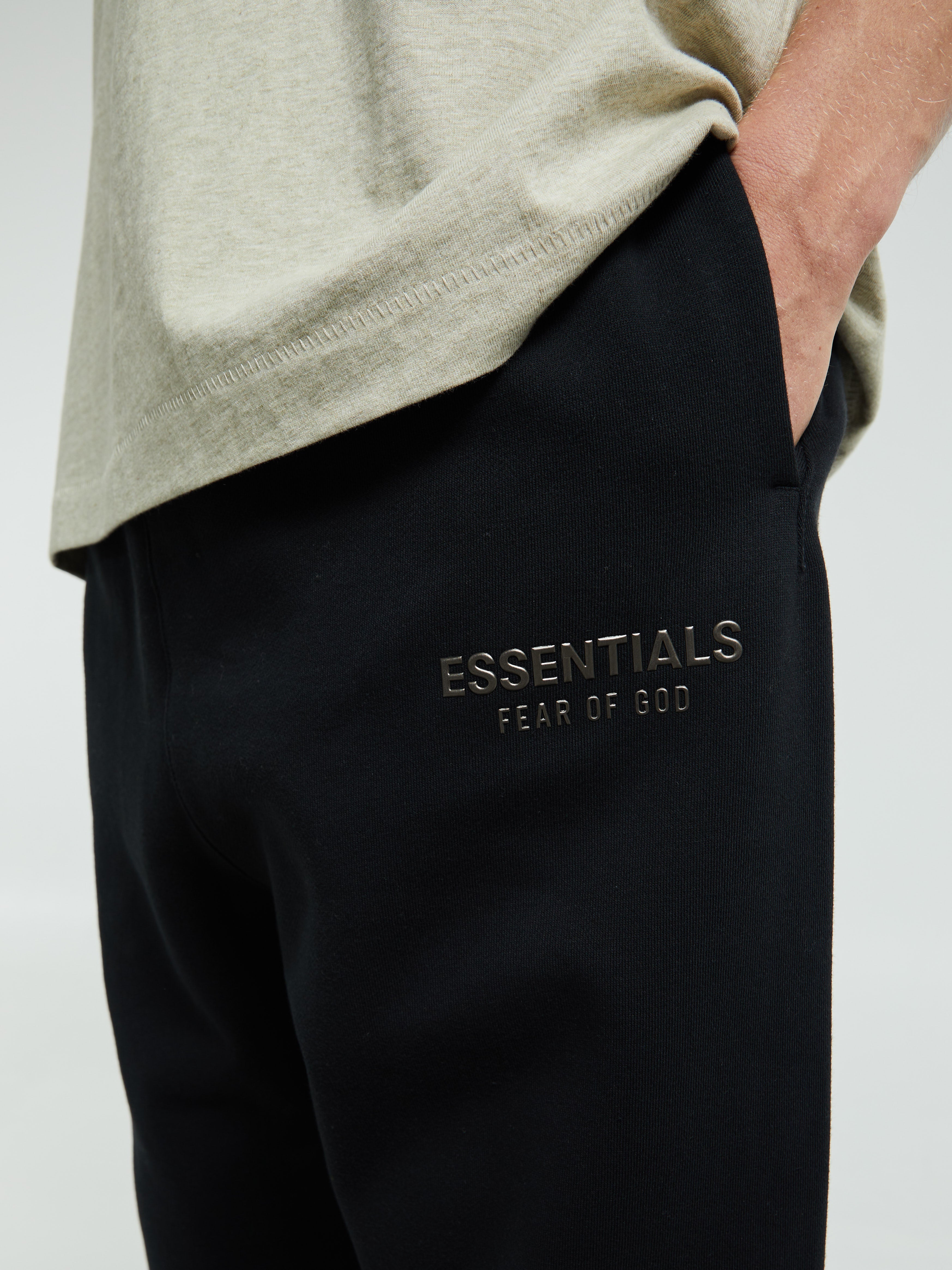 Fear of God - Relaxed Fleece Sweatpant in Jet Black