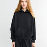 Fear of God - Women's Classic Fit Hoodie in Jet Black