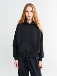 Fear of God - Women's Classic Fit Hoodie in Jet Black