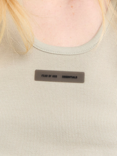 Fear of God - Women's Rib Tank Top in Abbey Stone