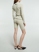 Fear of God - Soft Rib 2-Way Zip Up Jacket in Timber