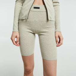Fear of God - Soft Rib Biker Short in Timber