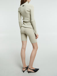 Fear of God - Soft Rib Biker Short in Timber