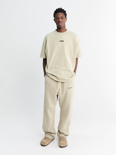 Fear of God - Relaxed Fleece Sweatpants with Piping in Abbey Stone