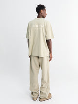 Fear of God - Relaxed Fleece Sweatpants with Piping in Abbey Stone
